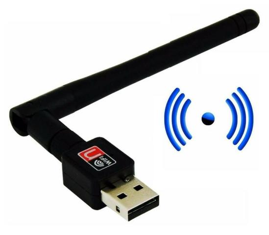 Adaptador Usb 2.0 Wireless Com Antena Wifi 802.11 600 Mbps - Foto 3