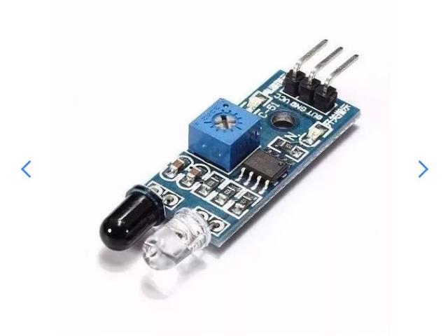 COD-AM18 Sensor De Obstáculo Infravermelho - Reflexão Lm393 Arduino - Robotica - Automaç