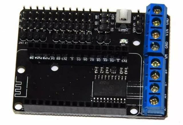 COD-AM168 Shield Driver L293d Pra Nodemcu Wifi Esp8266 Esp12e Cp2102 Arduino Automação - Foto 2