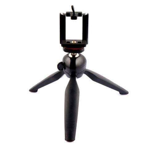 Mini Tripé Monopod Articulado Yunteng YT-228 para Câmera Celular + Brinde Suporte par - Foto 2