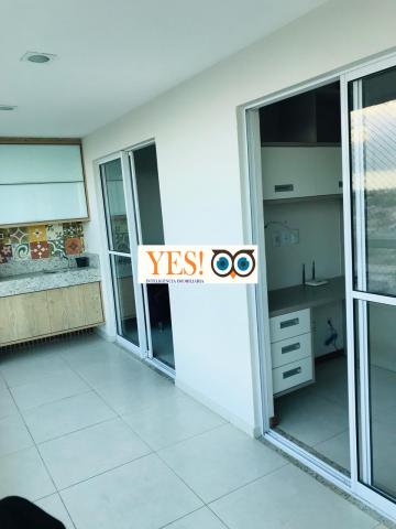 Apartamento residencial para locação, santa mônica, feira de santana, 3 dormitórios sendo