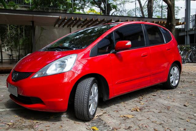 Honda Fit EX 1.5 Aut. Flex 16v Vermelho