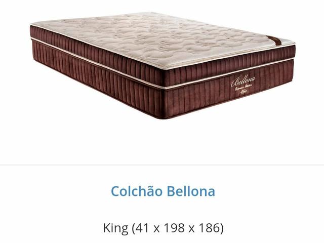 Colchão Bellona Ortobom King - Novo