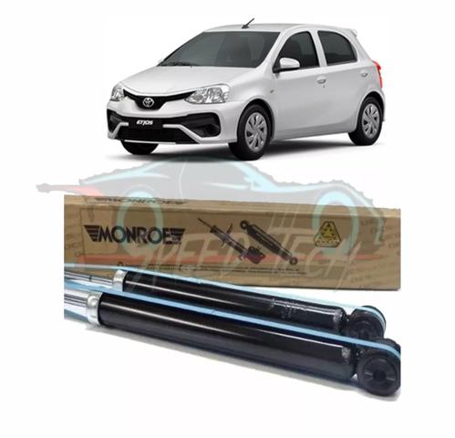 Par de amortecedores Traseiros Monroe Etios 2012 a 2017 - Foto 2