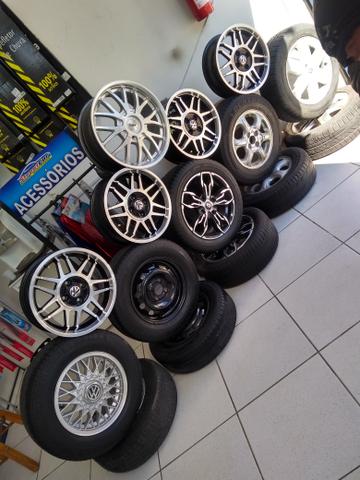Rodas snowflaks 15" - Foto 7