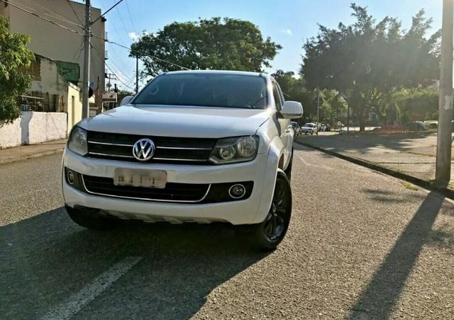Volkswagen Amarok 2.0 Highline cab.dupla 4x4 - 2012 - Foto 8