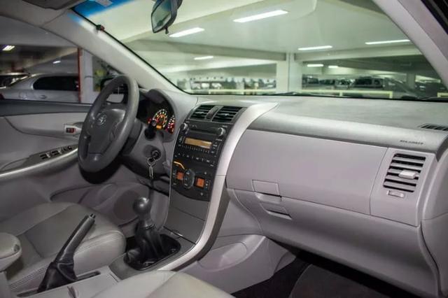 Corolla 1.8 2010 completo - Único Dono - Somente Financiada - Foto 8