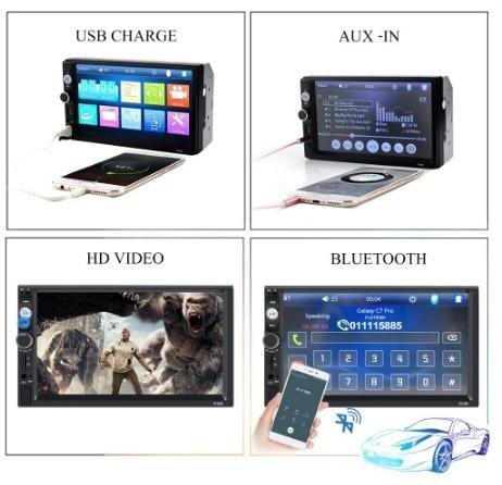 Central Multimídia Display Digital Bluetooth, Usb, Fm - Foto 6