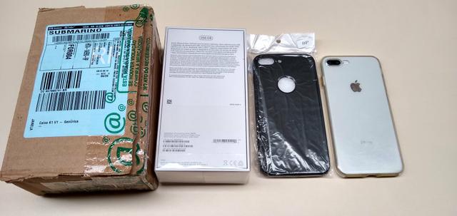 IPhone 8 PLUS 256GB Semi Novo NÃO TEM nenhum detalhe NEM poeira tem NF-e Garantia - Foto 3