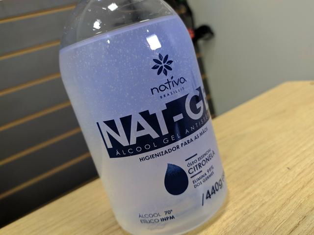 Álcool em Gel Nativa 500ml/440g - Foto 2