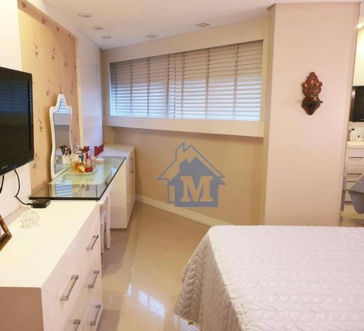 Lindo Apartamento Semimobiliado, 2 Suítes e 1 Quarto, Sacada Gourmet, no Centro! - Foto 10