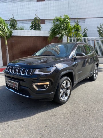 JEEP COMPASS LIMITED AUT FLEX 2017 PRETA