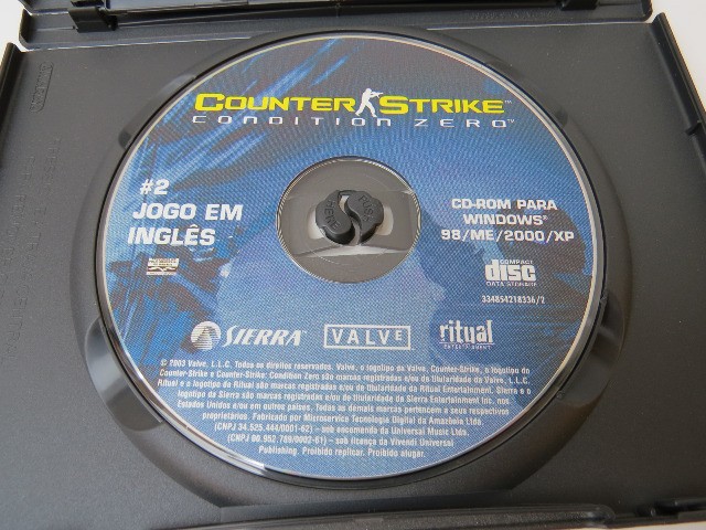 cd rom jogo computador antigo counter strike - Foto 3