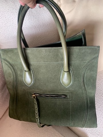 celine olive green bolsa