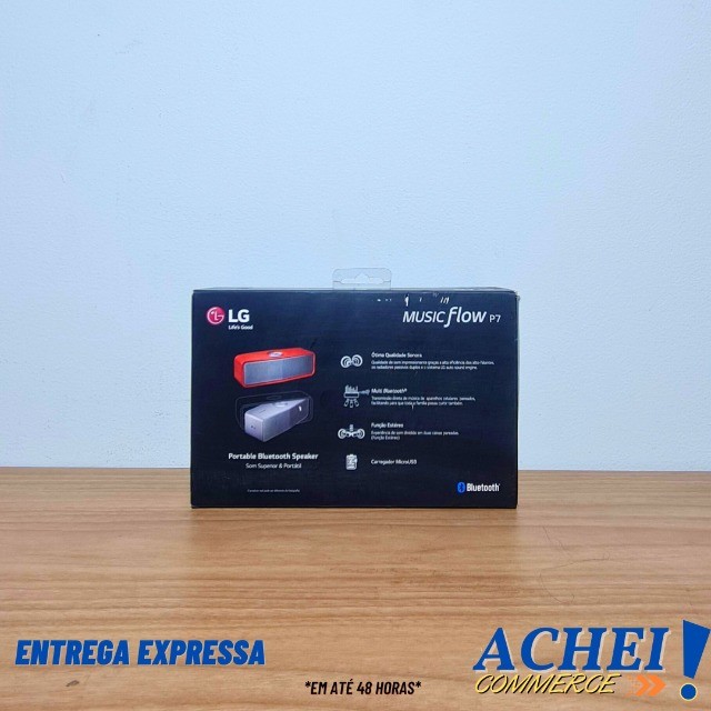 Caixa de Som - LG - Multi Bluetooth Speaker 20W Rms - Vermelho  - Foto 3