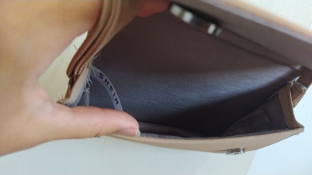 shein brown bolsa