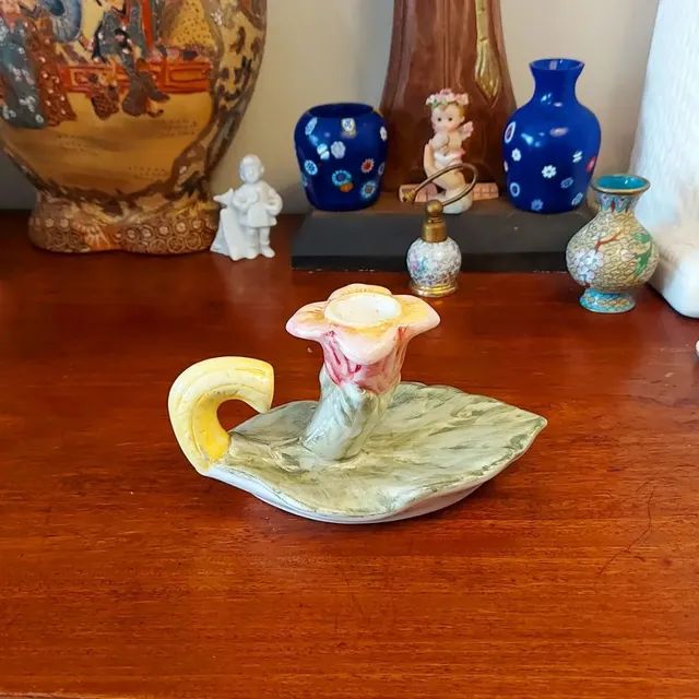 Porta-velas palmatória 