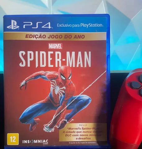 Spider-Man Edição Jogo Do Ano PS4 Original - Videogames - Jardim