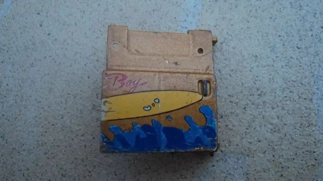 Porta Lateral Da Kombi Miniatura