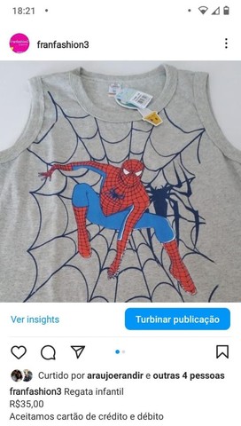 Blusas tamanho 14 anos em algodão super qualidade e conforto  - Foto 5