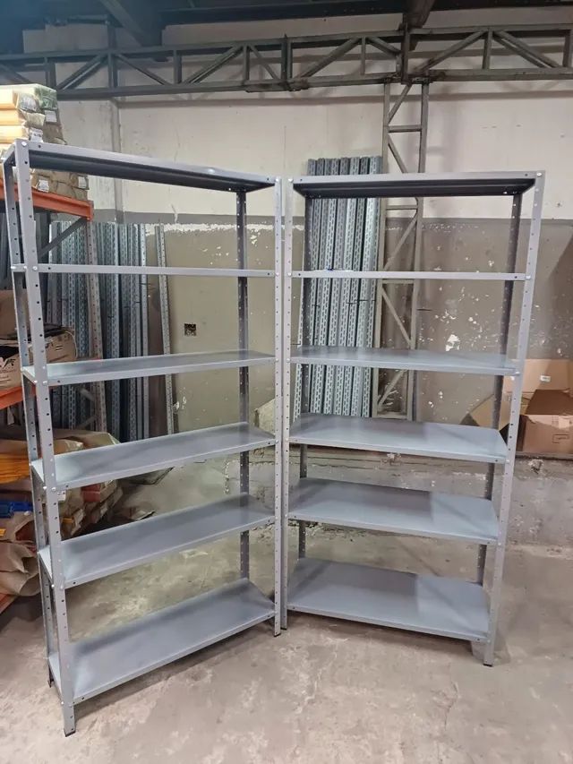 Vendo estantes de aço com 5 ou 6 Bandejas.( Novas )Confira Valores na Descrição - Foto 3