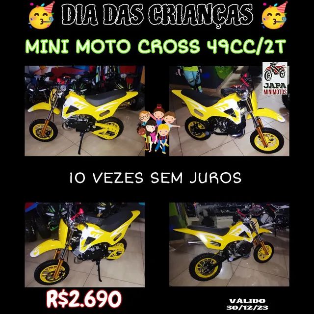 Japa Mini Motos - Mini Moto Cross 50cc/2t