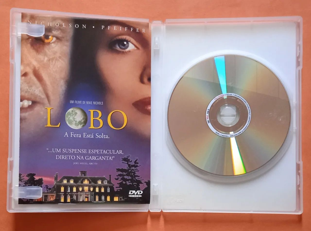 Dvd Lobo - Jack Nicholson (Encarte Interno) - Foto 4