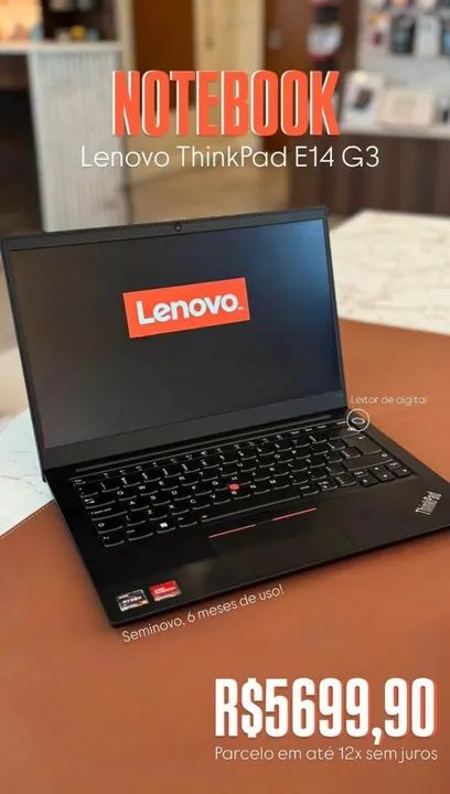 Notebook BARBADA Lenovo E14 G3