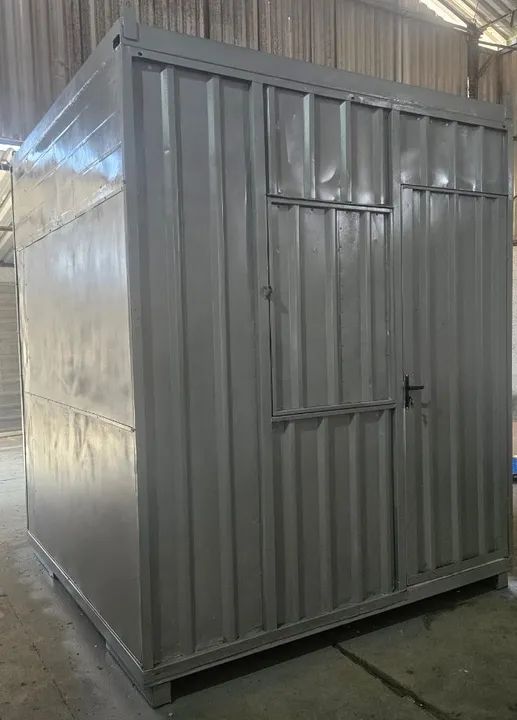 Container Quiosque Almoxarifado Guarita 3x2,40m - Foto 3