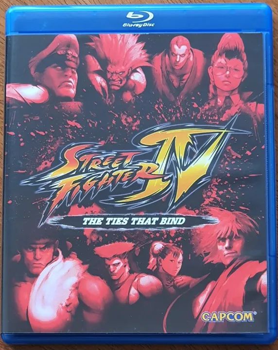 Bluray + CD Street Fighter IV The Ties That Bind