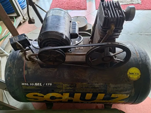 COMPRESSOR DE AR SCHULZ 10/175 LITROS GARANTIA 90 DIAS