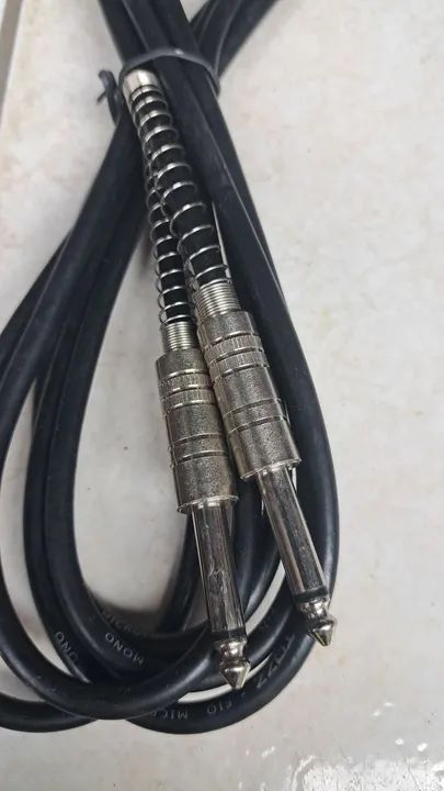 Kit 2 cabos microfone P10/P10 e 1 XLR/P10 - Foto 2
