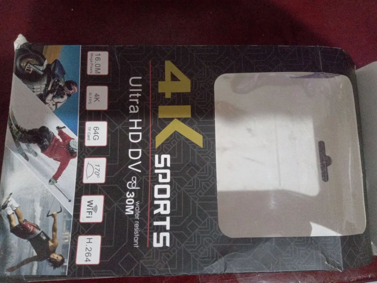 Câmera de Ação black 4 k a prova d'água  - Foto 5