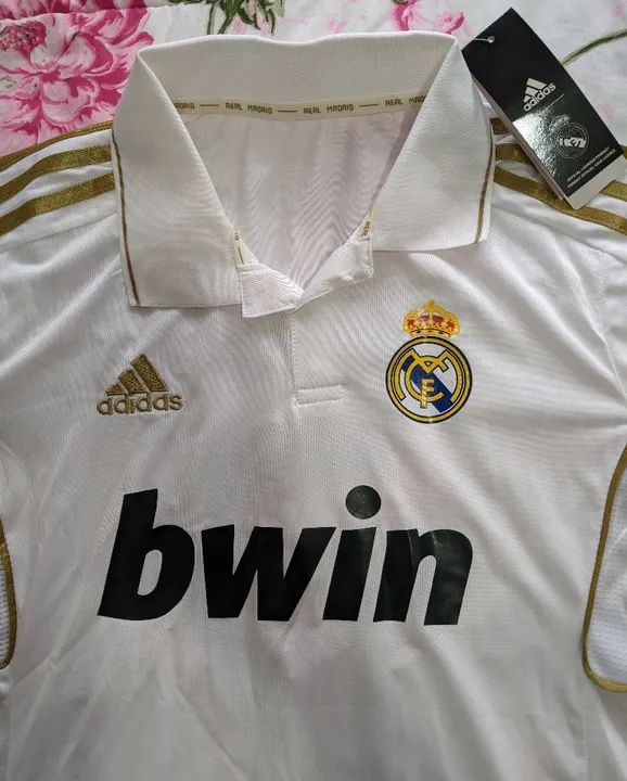 Camisa Real Madrid Cristiano Ronaldo 7 2011 - Foto 2