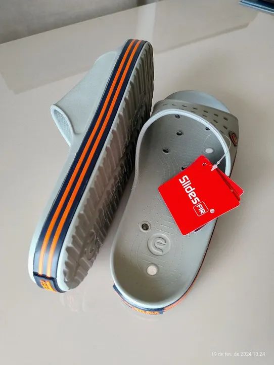Chinelo Magnético Slides FIR E-energy Nipponflex