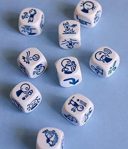 Rory's Story Cubes - Ação - Diversão Inteligente -galápagos - Foto 5