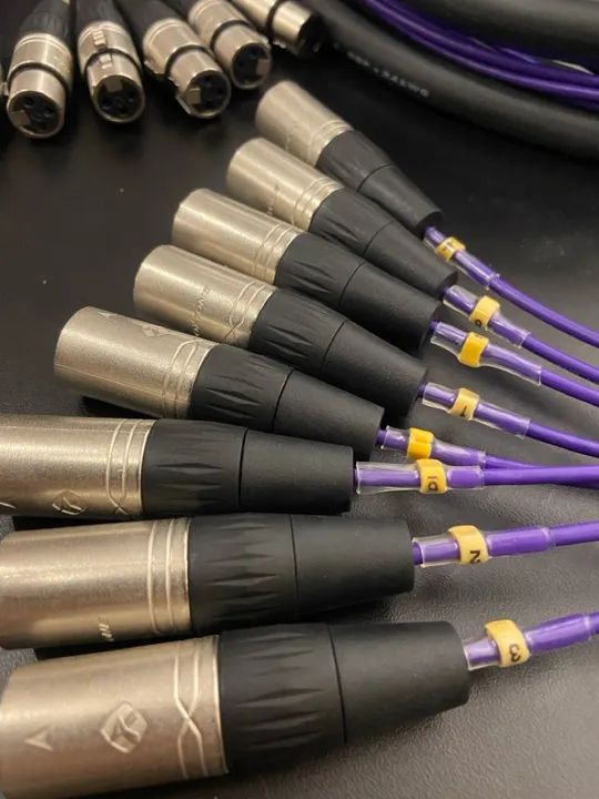 Multicabo Multivias Xlr 8 vias 10 Metros 