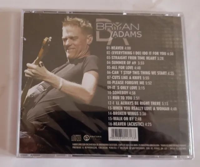 CD Bryan Adams AA1000 Nacional ( Lacrado ) - Foto 2