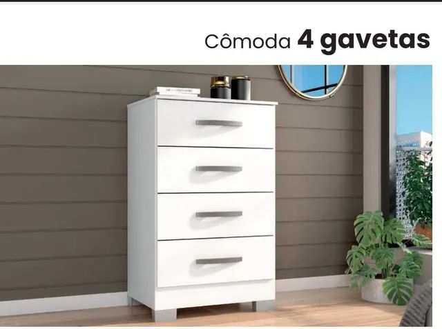 Cômoda 4 gavetas entrega grátis 