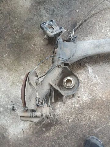 Eixo traseiro Peugeot 307 com disco - Foto 2