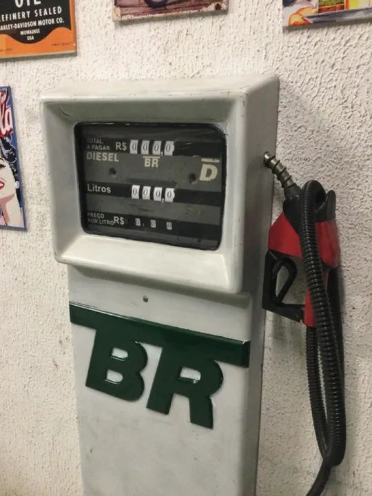 Bomba De combustível Do Posto BR Antiga  - Foto 2