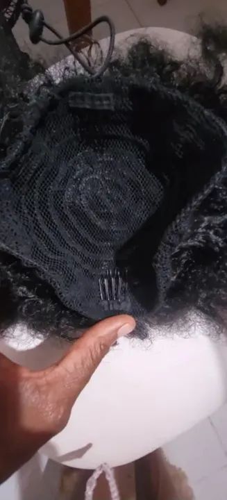 Aplique afro puff  - Foto 4