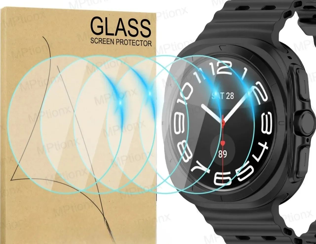 Película de Vidro para Galaxy Watch Ultra  - Foto 3