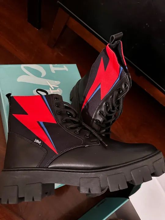 Bota Masculina David Bowie tamanho 44 - Foto 3