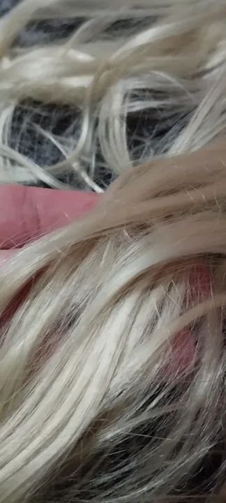 3 telas cabelo orgânico platinado - Foto 3
