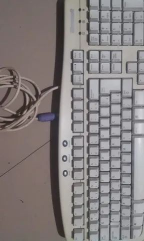 Teclado Original Microsoft Ps1 - Novo - Foto 2