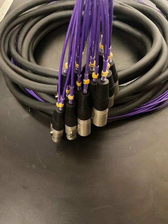 Multicabo Multivias Xlr 8 vias 10 Metros  - Foto 5