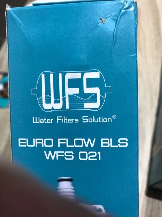 2 Refil Filtro de água Euro Flow BLS WFS 021 - Novo - Foto 4