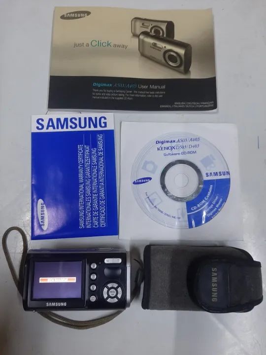 CAMERA FOTOGRAFICA DIGIMAX A 503 SAMSUNG - Foto 3