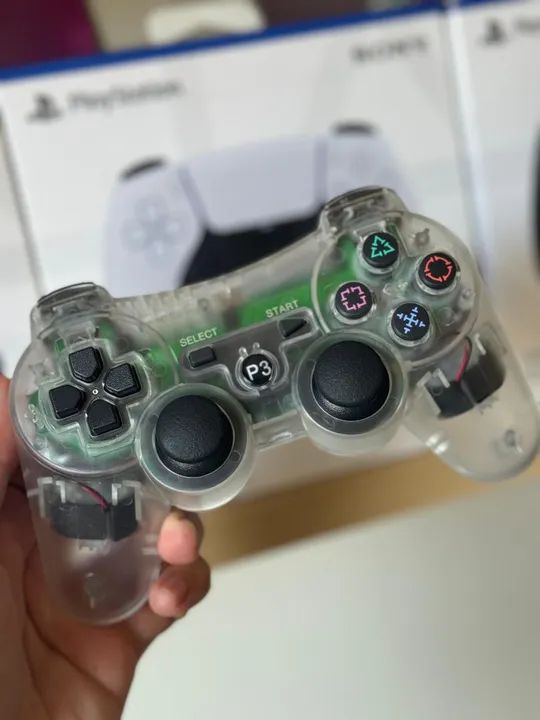 Controle PS3 Incolor bluetooth  - Foto 2